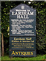 TM3089 : Earsham Hall sign by Geographer