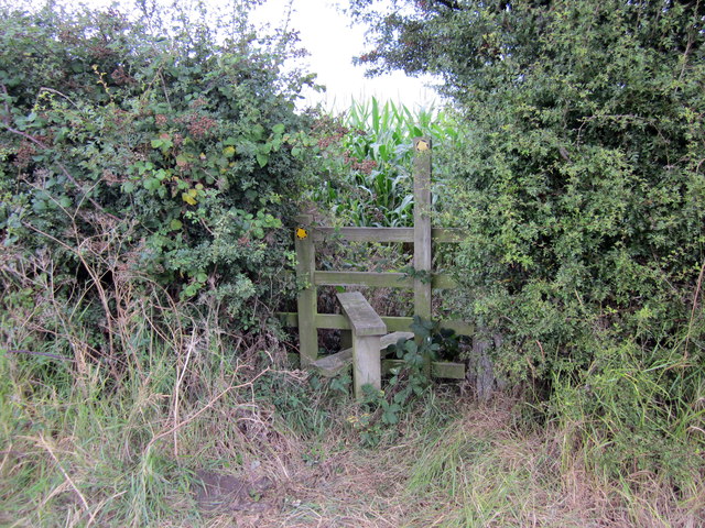 Wooden Stile at Dodleston