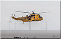 TM1714 : Air/Sea Rescue Demonstration, Sea King Helicopter, Clacton, Essex by Christine Matthews