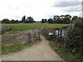 TM0733 : Footpath to Dedham by Geographer