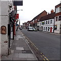 SU1430 : Artwork on a Castle Street wall, Salisbury by Jaggery