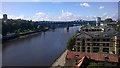 NZ2563 : Newcastle: looking upriver from the High Level Bridge by Christopher Hilton