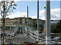 SK5538 : QMC viaduct, eastern ramp by Alan Murray-Rust