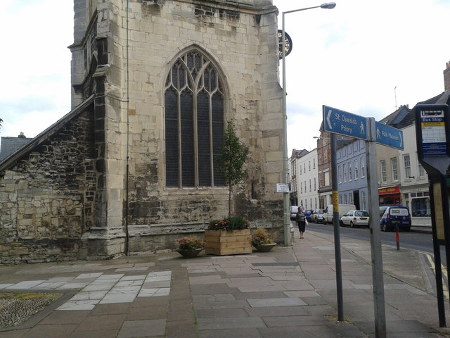 Westgate Street and St Nicholas' Church