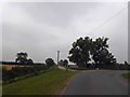 TF0196 : Another bend on the bendy B1205 near Brandy Wharf by Steve  Fareham