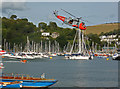 SX8851 : Dartmouth Regatta - Sea King helicopter by Chris Allen