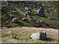 NY2812 : Boulder on east side of Greenup Gill by Trevor Littlewood