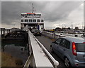 SZ3395 : Onto the ferry at Lymington Pier by Jaggery