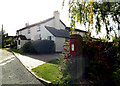 TL7247 : Plough Inn Postbox by Geographer