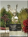 SK1814 : Royal Air Forces Remembrance Garden, Winston the Eagle by David Dixon