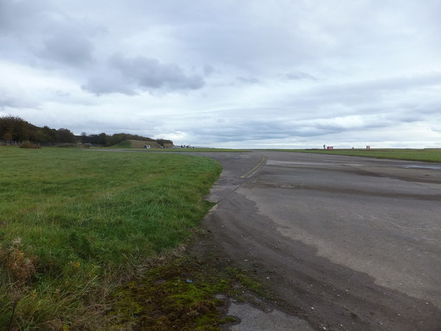 End of a runway - John Lennon airport