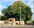 SU4774 : New Bus Shelter, Chieveley by Des Blenkinsopp