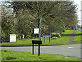 SP0775 : Public domain, southeast corner of Gorsey Lane and Alcester Road, Wythall by Robin Stott