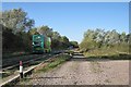 TL3369 : Guided busway at Fen Drayton Lakes by John Sutton