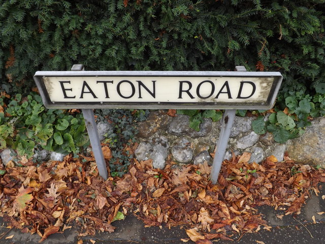 Eaton Road sign