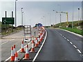 SK5433 : A453 Road Widening, Mill Hill by David Dixon