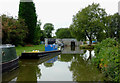 SJ8354 : Canal at Hardings Wood near Kidsgrove, Staffordshire by Roger  D Kidd