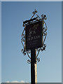 TM1785 : The Old Ram Public House sign by Geographer