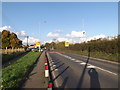 TM1991 : Entering Long Stratton on the A140 Ipswich Road by Geographer