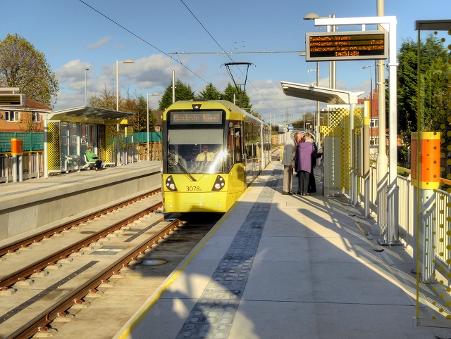 Metrolink Manchester Airport Line, Northern Moor Tram Stop