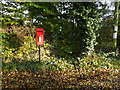 TM1995 : Low Road Church Hill Postbox by Geographer