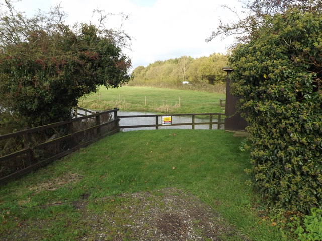 Entrance to Billingford Gauging Station