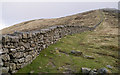 J2926 : The Mourne Wall near Lough Shannagh by Rossographer