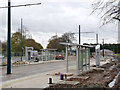 SK5337 : University Boulevard tram stop by Alan Murray-Rust