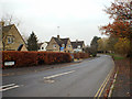 SP1720 : North on Roman Way, Bourton-on-the-Water by Robin Stott