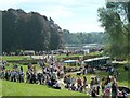 SP4415 : Blenheim Horse Trials: crowds on the cross-country course by Jonathan Hutchins