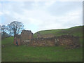 NY8012 : Ruined barn above the Belah by Karl and Ali