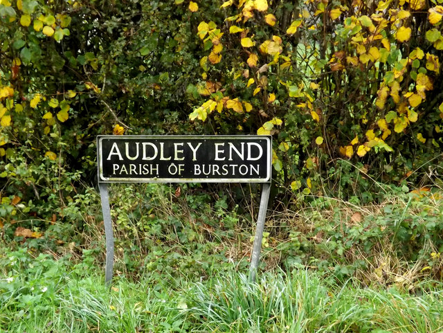 Audley End sign