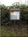 TM1583 : Burston & Shimpling Village Notice Board by Geographer