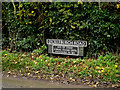 TM1582 : Dickleburgh Road sign by Geographer