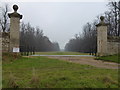 TF0703 : Entrance to The Park, Walcot Hall by Richard Humphrey