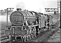 SP9511 : Double-headed express approaching Tring on WCML, 1950 by Ben Brooksbank