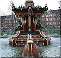 NS4864 : Fountain Gardens fountain by Thomas Nugent