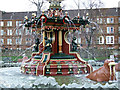 NS4864 : Fountain Gardens fountain by Thomas Nugent