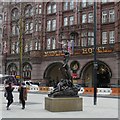 SJ8397 : Adrift outside the Midland Hotel by Gerald England