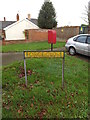 TM1178 : Forge Close sign & Forge Close Postbox by Geographer