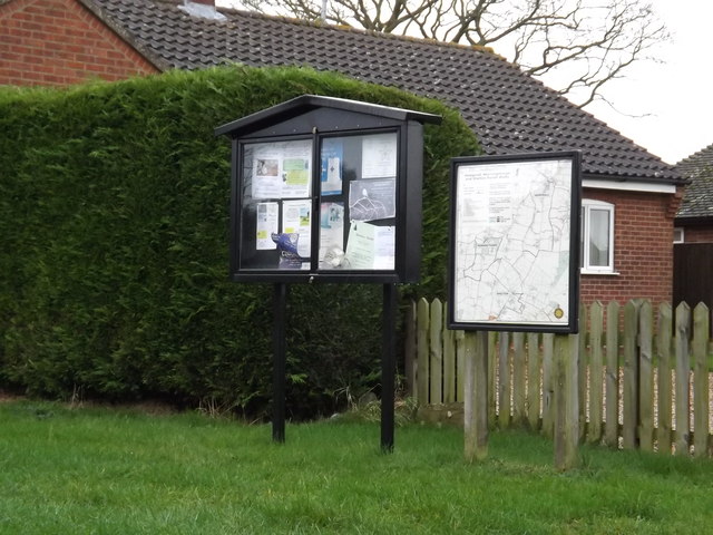 Village Notice Board & Map