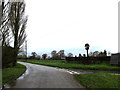 TM2289 : Mill Road & Hardwick Village sign by Geographer