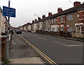 SU1485 : Buses only 200 yards ahead, Ferndale Road, Swindon by Jaggery