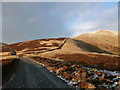 NT2265 : Gravel road below Allermuir Hill by Alan O'Dowd