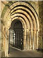 SO8454 : Norman arch, Worcester Cathedral by Philip Halling