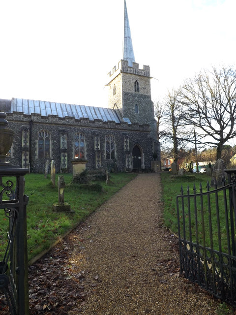 Church Path to St.Peter's Church