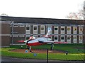 SP8709 : Gate guardian, RAF Halton by Bikeboy