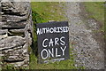 SH6515 : Authorised cars only by Phil Champion