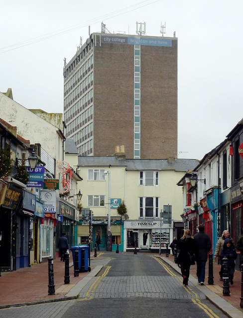 Sydney Street in Brighton