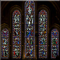 TQ8009 : East window, Christchurch St Leonards by Julian P Guffogg